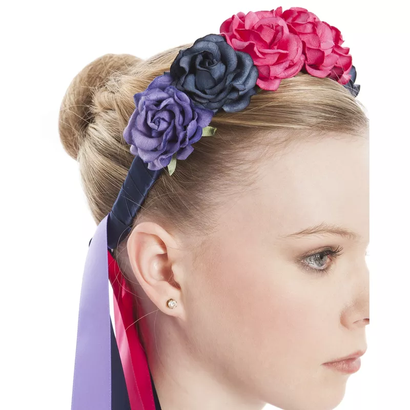 Floral Ribbon Headband