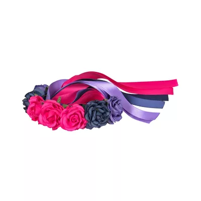 Floral Ribbon Headband