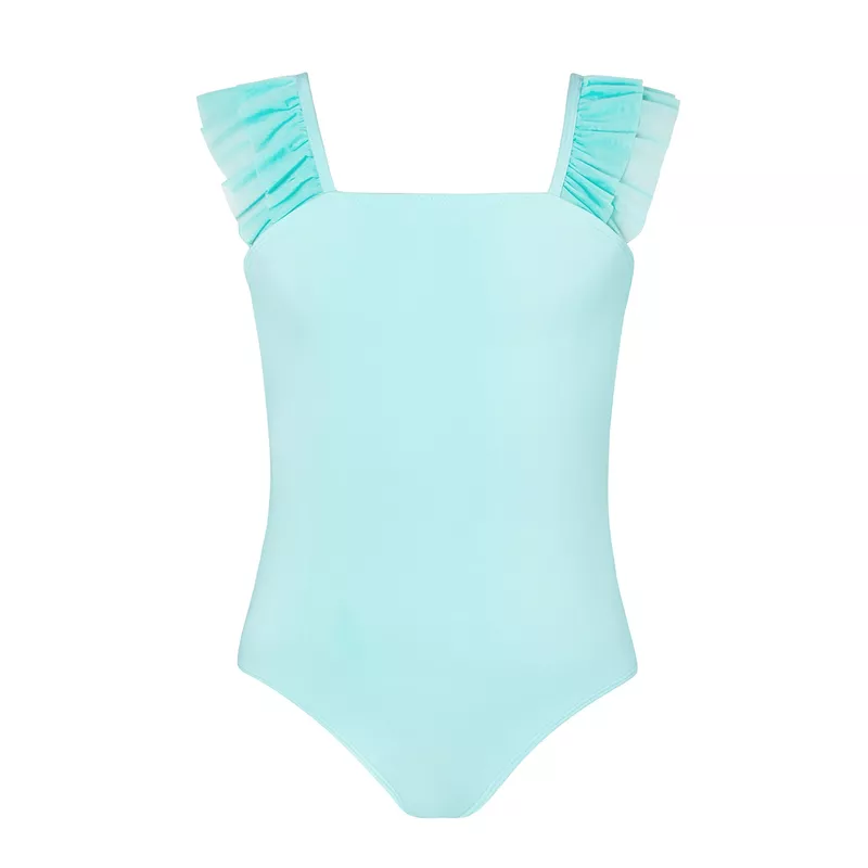 Ruby Mesh Leotard - Mint