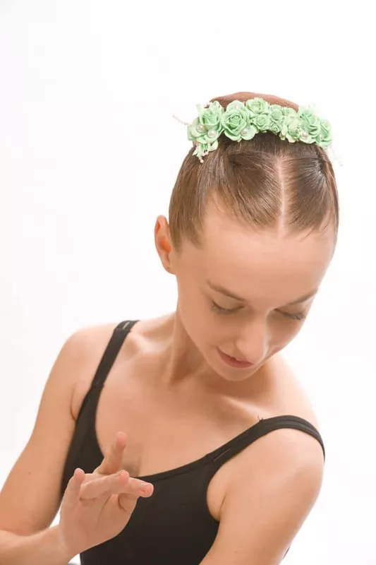 Hair Blossoms with Pearls