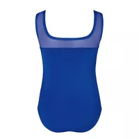 Anna Mesh Leotard - Cobalt