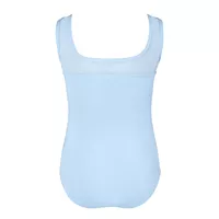 Anna Mesh Leotard - Baby Blue