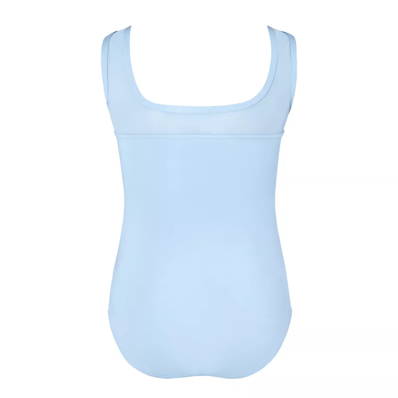 Anna Mesh Leotard - Baby Blue