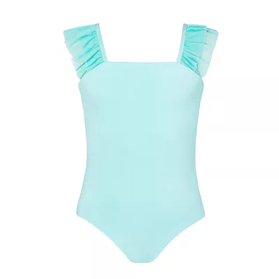 Ruby Mesh Leotard - Mint