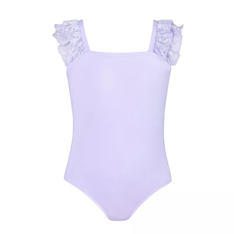 Ruby Lace Leotard - Lilac